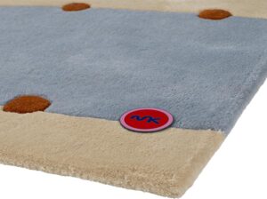 Ręcznie tuftowany dywan wełniany Rio Blue 5524 Carpets & More