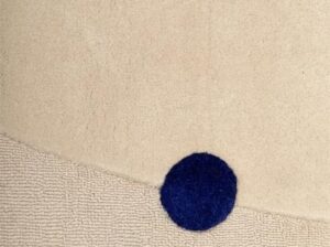 Ręcznie tuftowany dywan wełniany Rome Cobalt 5513 Carpets & More