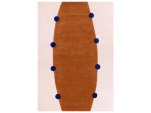 Ręcznie tuftowany dywan wełniany Rome Terracotta 5516 Carpets & More