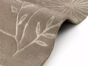 Ręcznie tuftowany dywan wełniany z dodatkiem wiskozy Herba 5211 Carpets & More