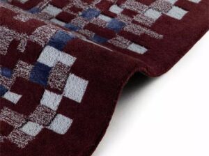 Ręcznie tuftowany dywan wełniany z dodatkiem wiskozy Sawa 5217 Carpets & More