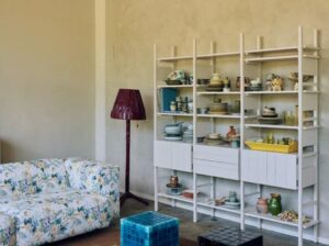 Regał Raw kremowy HKliving