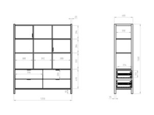Regał Versa Wide Bellamy