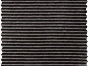 Sofa 2,5-osobowa Rodeo w pasy czarno-szara Woood