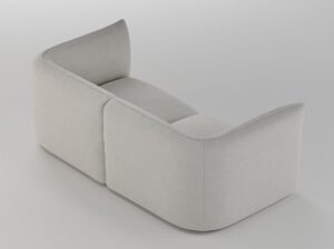 Sofa dwuosobowa Pik (210×105 cm) Absynth