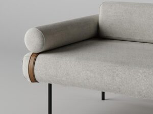 Sofa trzyosobowa Clare Absynth