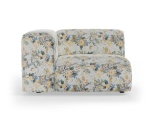 Sofa Flake w kwiaty element lewy HKliving