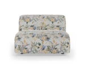 Sofa Flake w kwiaty element środkowy HKliving