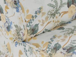 Sofa Flake w kwiaty element środkowy HKliving