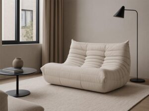 Sofa Nua N24-4 z podnóżkiem N22-4 Livin Hill