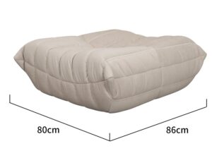 Sofa Nua N24-4 z podnóżkiem N22-4 Livin Hill