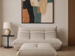 Sofa Nua N24-4 z podnóżkiem N22-4 Livin Hill