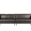 Sofa Rodeo Classic 3-osobowa czarna Be Pure