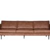 Sofa Rodeo 3-osobowa koniakowa Be Pure
