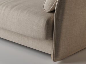 Sofa rozkładana dwuosobowa Ravioli Absynth