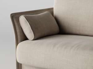 Sofa rozkładana dwuosobowa Ravioli Absynth