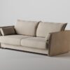 Sofa rozkładana trzyosobowa Ravioli Absynth