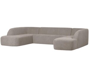 Sofa Sloping naturalny melanż Be Pure