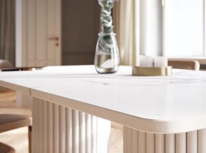 Stół Blomst o zaokrąglonych rogach Marle Home