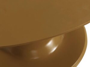 Stół do jadalni Blanco 120 cm – miodowy żółty Be Pure