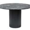 Stół okrągły Hygge Black Forest Marle Home
