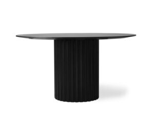 Stół jadalniany Pillar okrągły czarny HKliving
