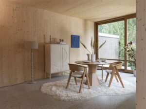 Stół Lotus naturalny Zuiver