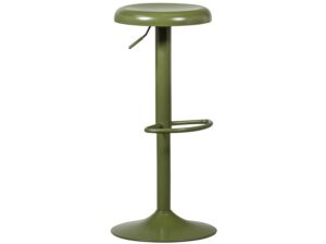 Stołek barowy Isaac z regulacją wysokości metalowy Woood