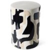 Stolik boczny Ceramic czarny tusz HKliving