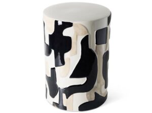 Stolik boczny Ceramic czarny tusz HKliving