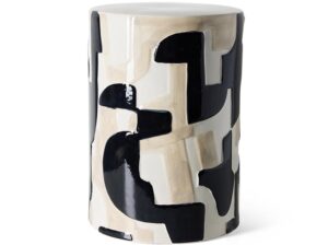 Stolik boczny Ceramic czarny tusz HKliving