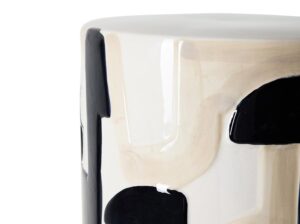 Stolik boczny Ceramic czarny tusz HKliving