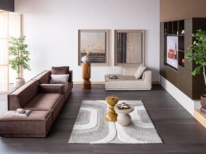 Stolik boczny Miel z drewna mango w kolorze miodowo-żółtym Woood