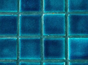 Stolik boczny Tiled turkusowy HKliving
