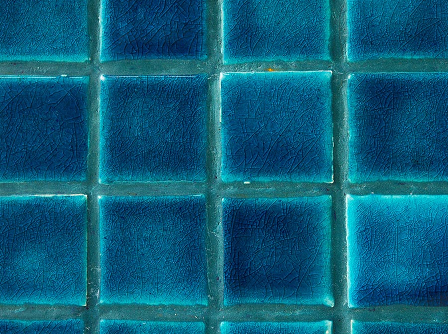 Stolik boczny Tiled turkusowy HKliving