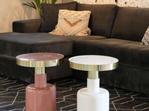 Stolik Glam biały Zuiver