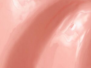 Stolik kawowy ceramiczny Currents coral HKliving