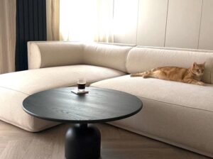 Stolik kawowy dębowy Edera Mestiere Home