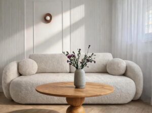 Stolik kawowy dębowy Globo Mestiere Home