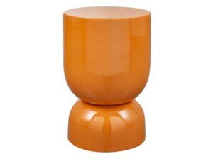 Stolik metalowy Hekla pomarańczowy Woood