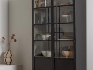 Stolik metalowy Hidde żółty Woood