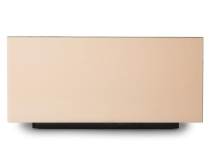 Stolik z blokami lustrzanymi L nude HKliving