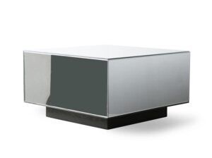 Stolik z blokami lustrzanymi L przezroczysty HKliving
