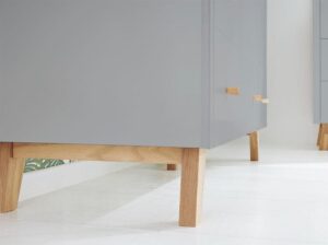 Szafa trzydrzwiowa Zara szara Novelies