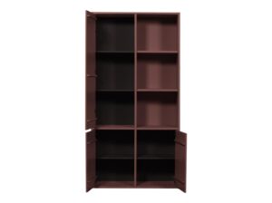 Szafka do przechowywania Merel sosnowa burgund Woood