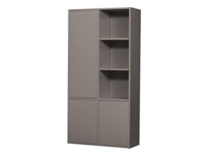 Szafka do przechowywania Merel sosnowa szara Woood