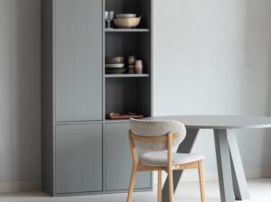 Szafka do przechowywania Merel sosnowa szara Woood