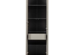 Szafka Gravure z drewna sosnowego dust Woood