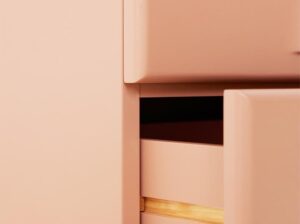 Szafka nocna brzoskwiniowa HKliving