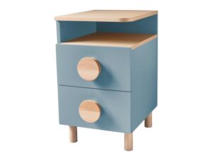 Szafka nocna DABI delikatny niebieski Ragaba
